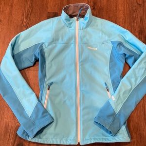 MARMOT Gore Windstopper Blue Coat Jacket